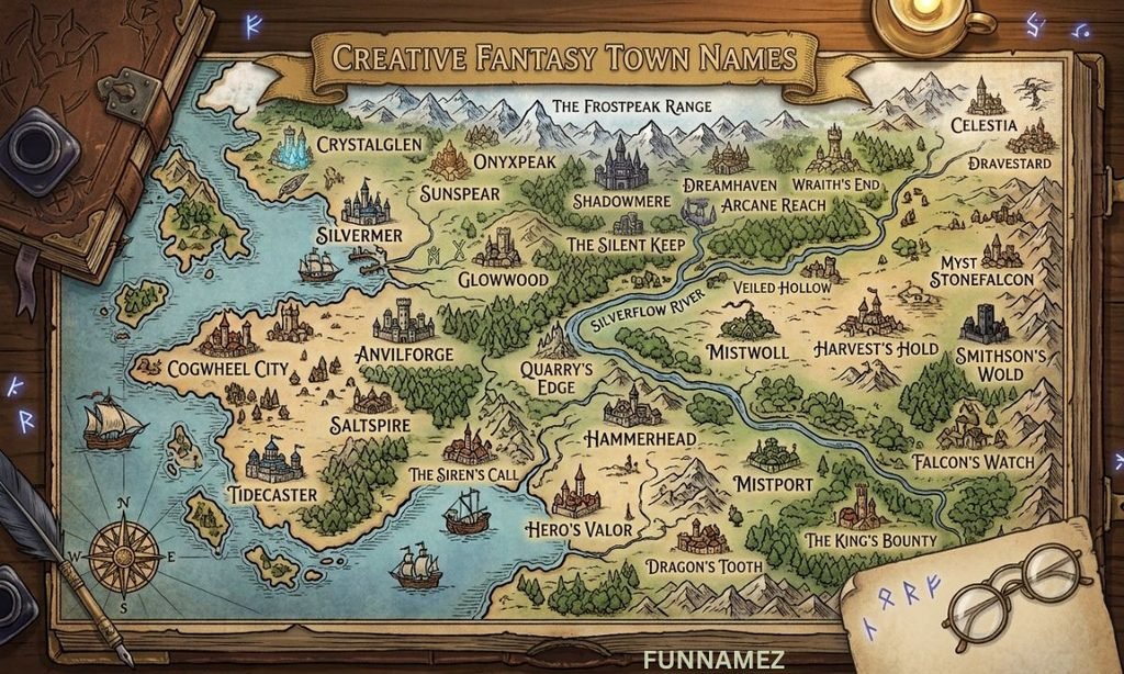 Creative Fantasy Town Names