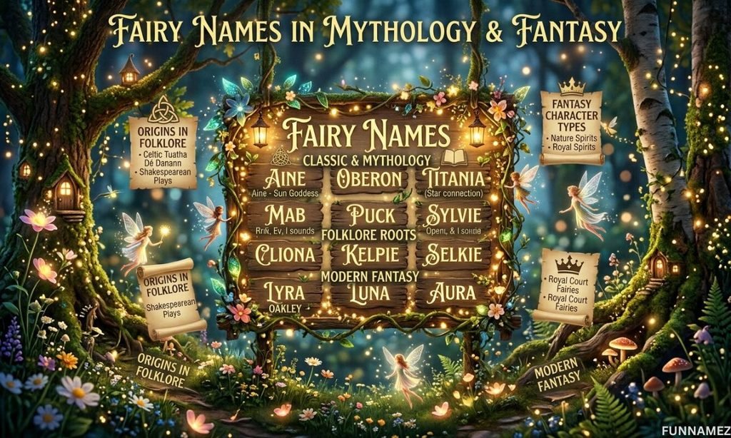 Fairy Names In Mythology & Fantasy