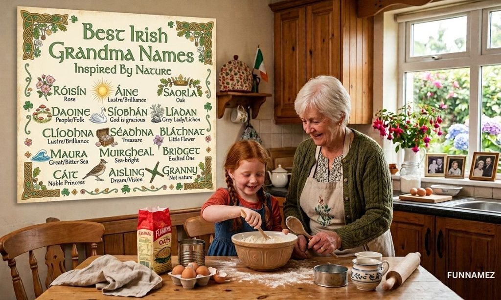 Irish Grandma Names Inspired By Nature