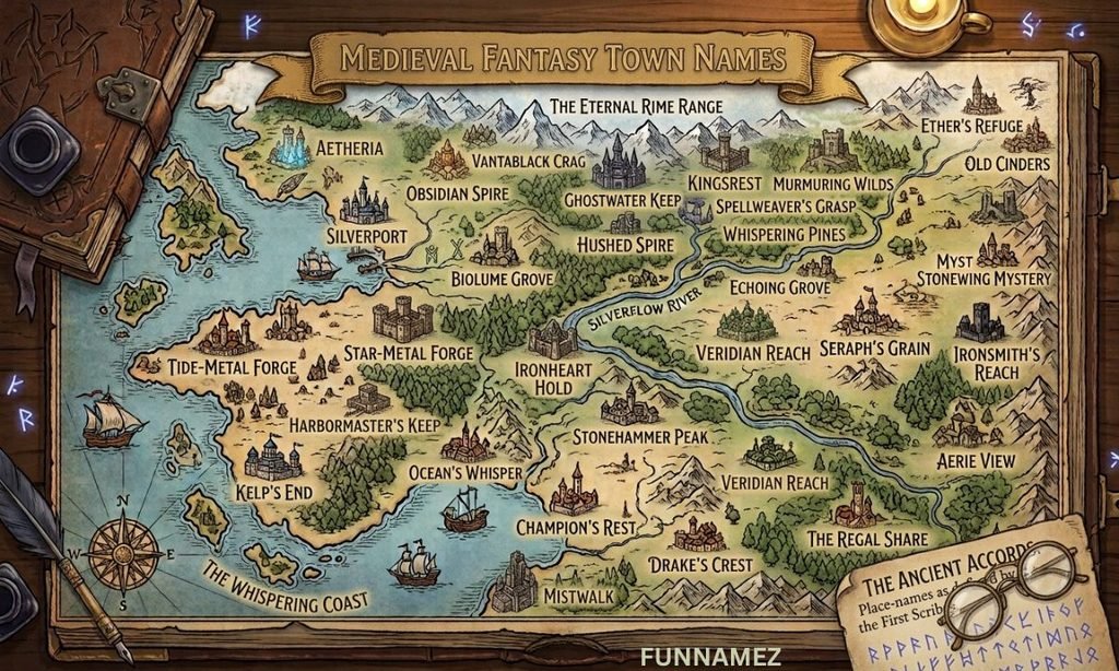 Medieval Fantasy Town Names