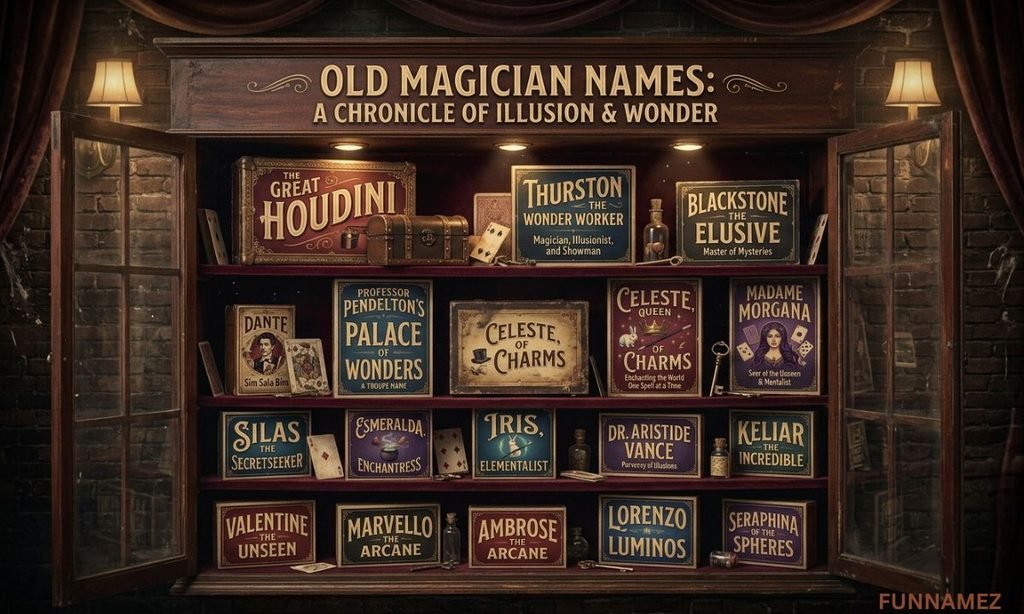 Old Magician Names