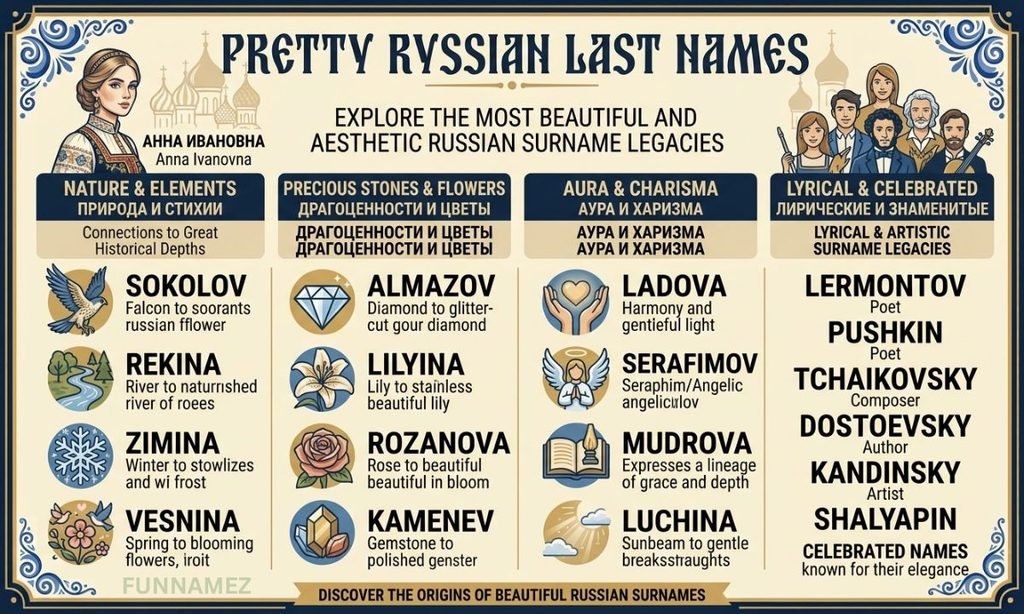 Pretty Russian Last Names