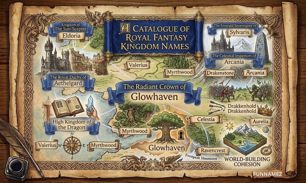 Royal Fantasy Kingdom Names