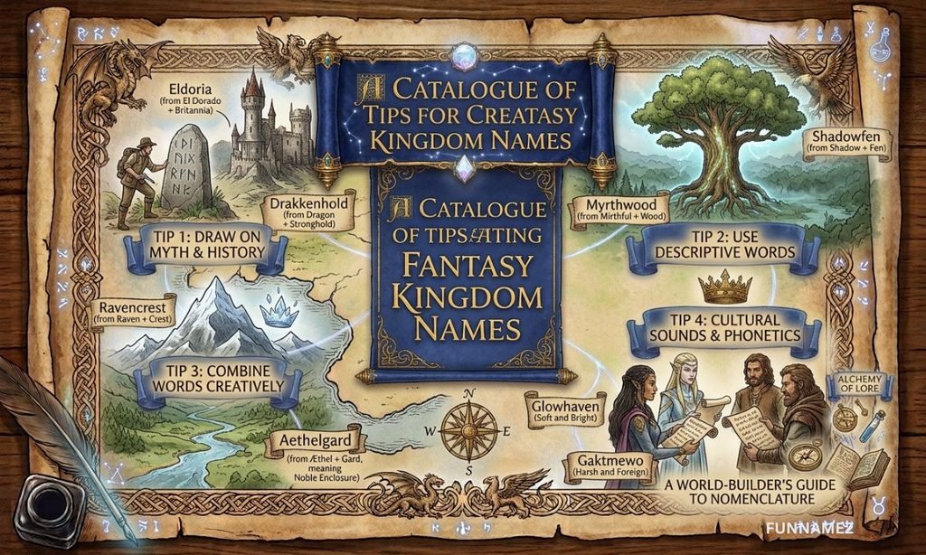 Tips For Creating Fantasy Kingdom Names