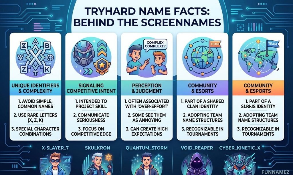 Tryhard Name Facts