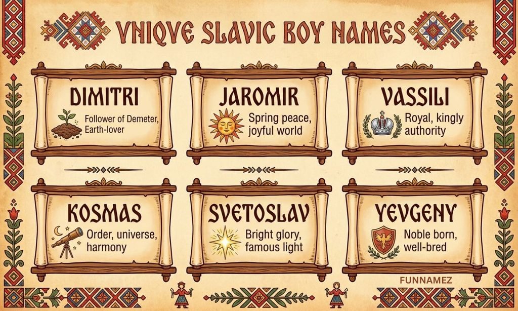Unique Slavic Boy Names