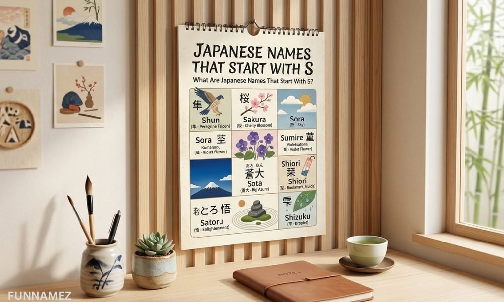 What Are Japanese Names That Start With S?