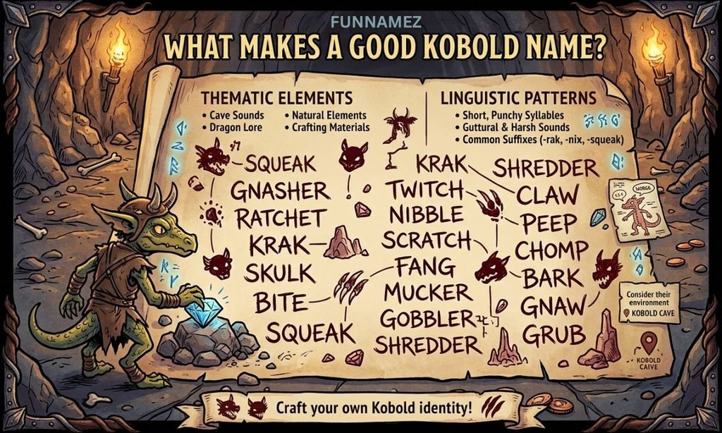 What Makes A Good Kobold Name?