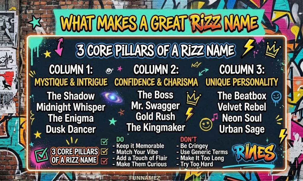 What Makes A Great Rizz Name