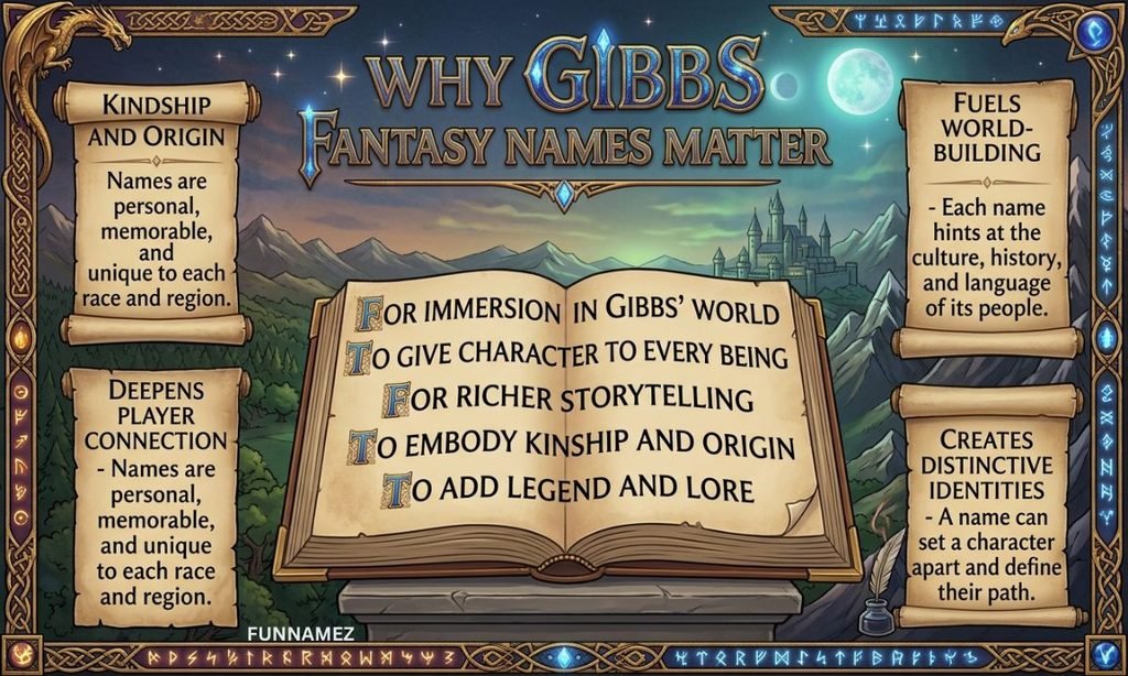 Why Gibbs Fantasy Names Matter