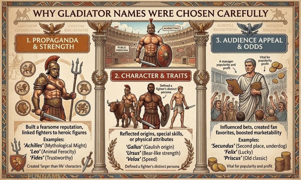 Why Gladiator Names Were Chosen Carefully