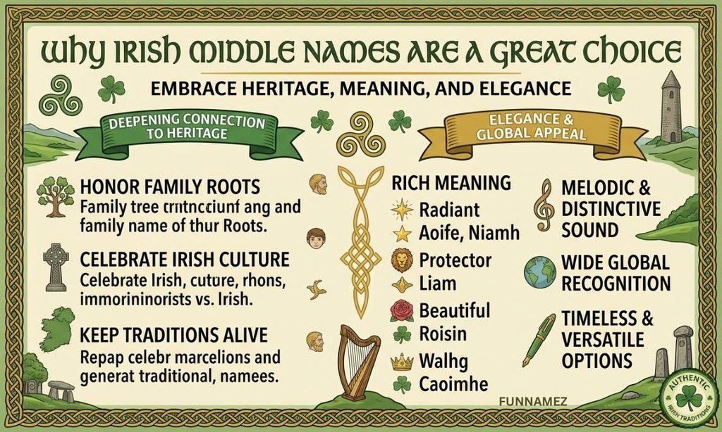Why Irish Middle Names Are A Great Choice