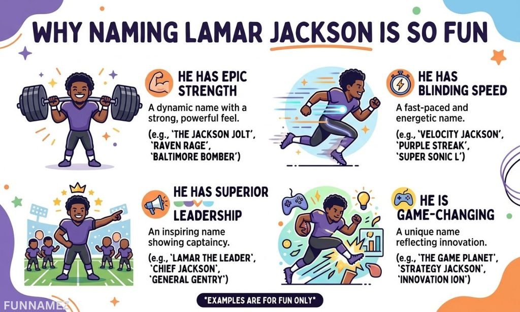 Why Naming Lamar Jackson Is So Fun