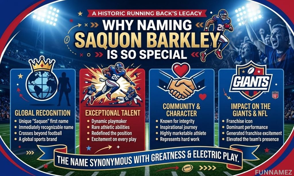 Why Naming Saquon Barkley Is So Special