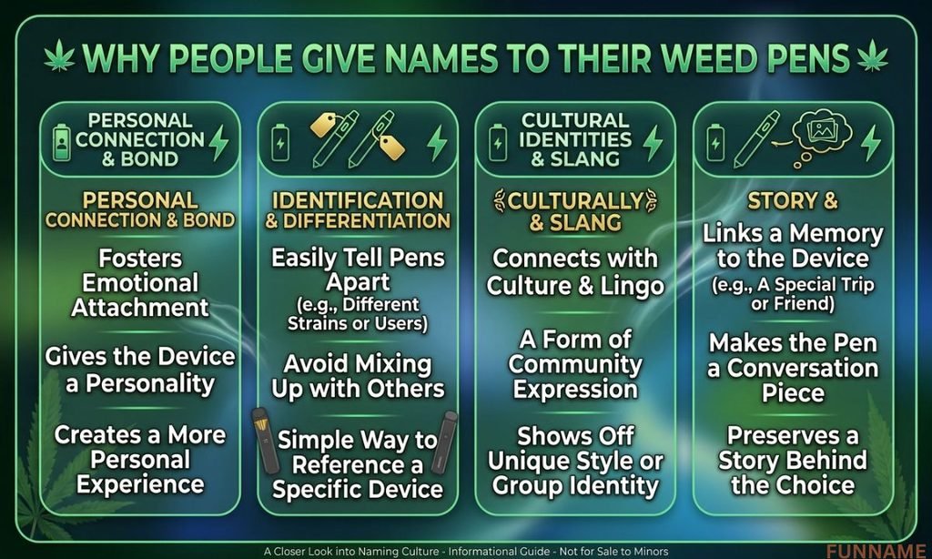 Why People Give Names To Their Weed Pens